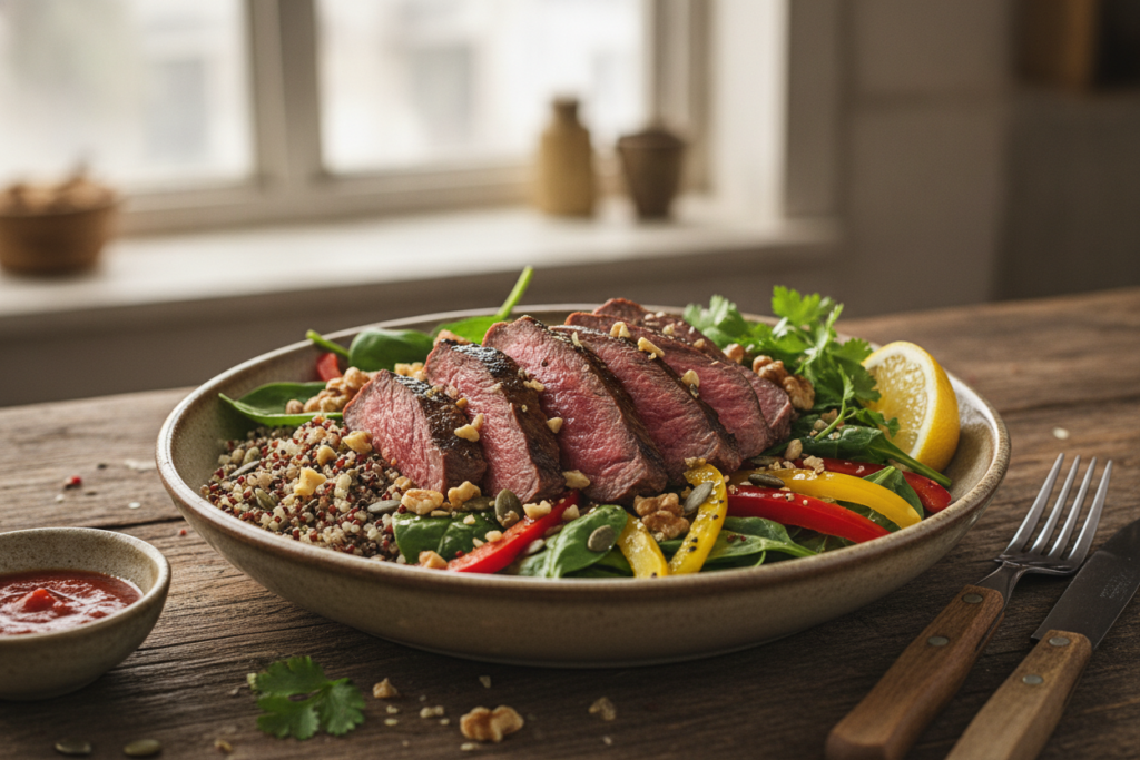 Healthy Steak Bowl Ideas: Burrito, Mediterranean & Rice Bowls