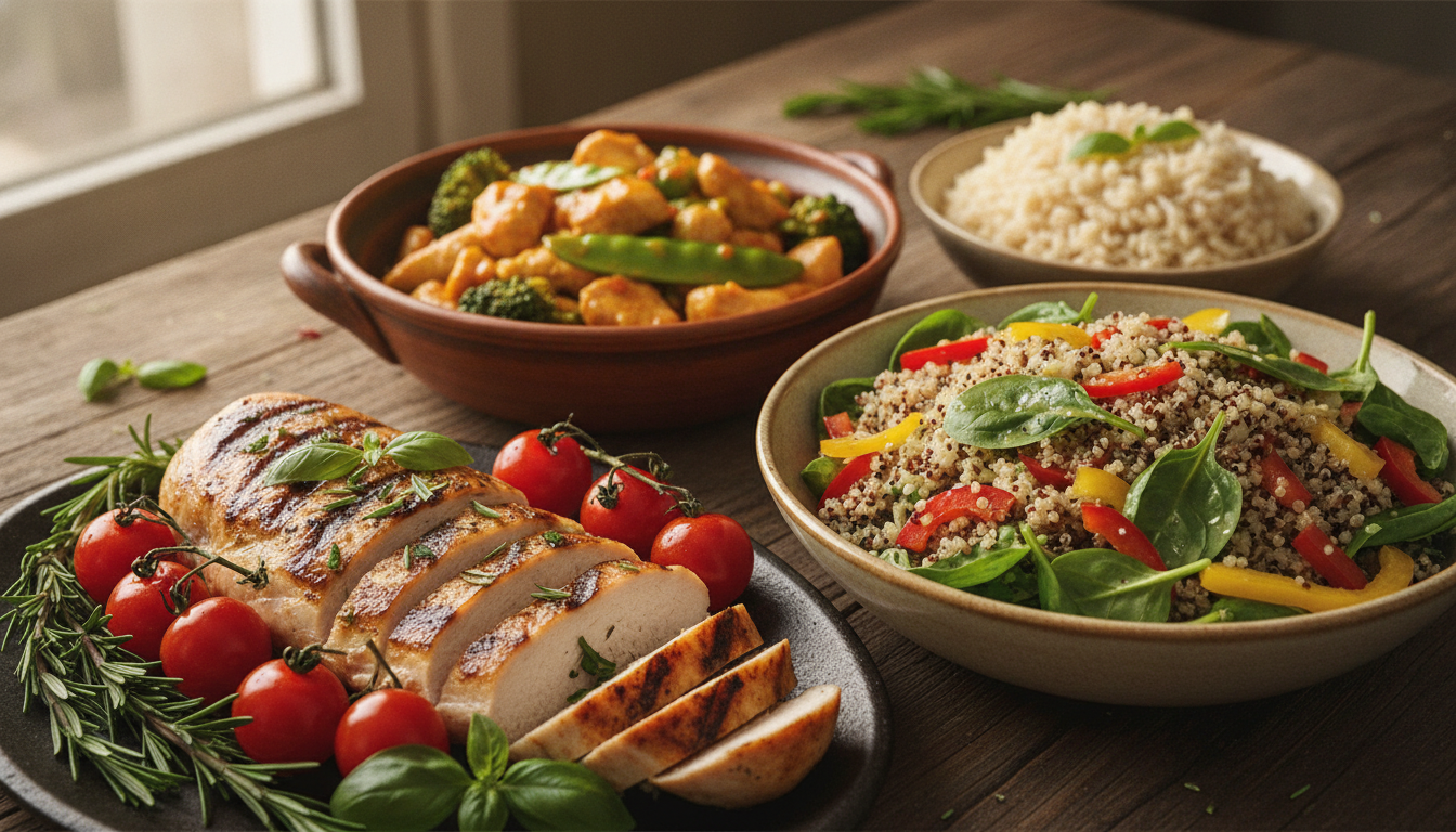 high protein chicken recipes